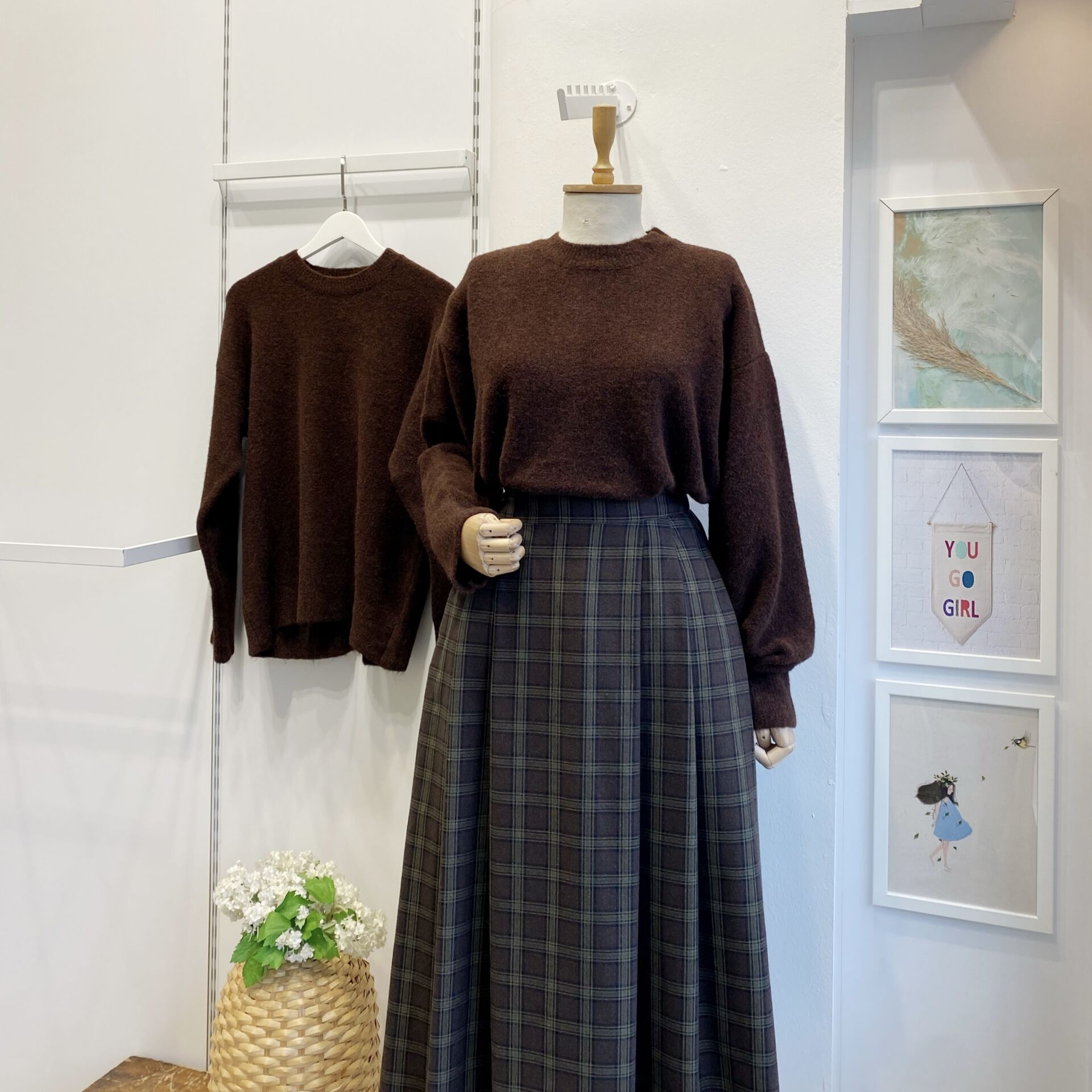 Kahverengi Soline Kazak