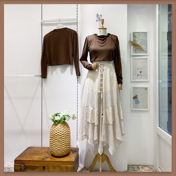 Fisto Asimetrik Kesim Etek