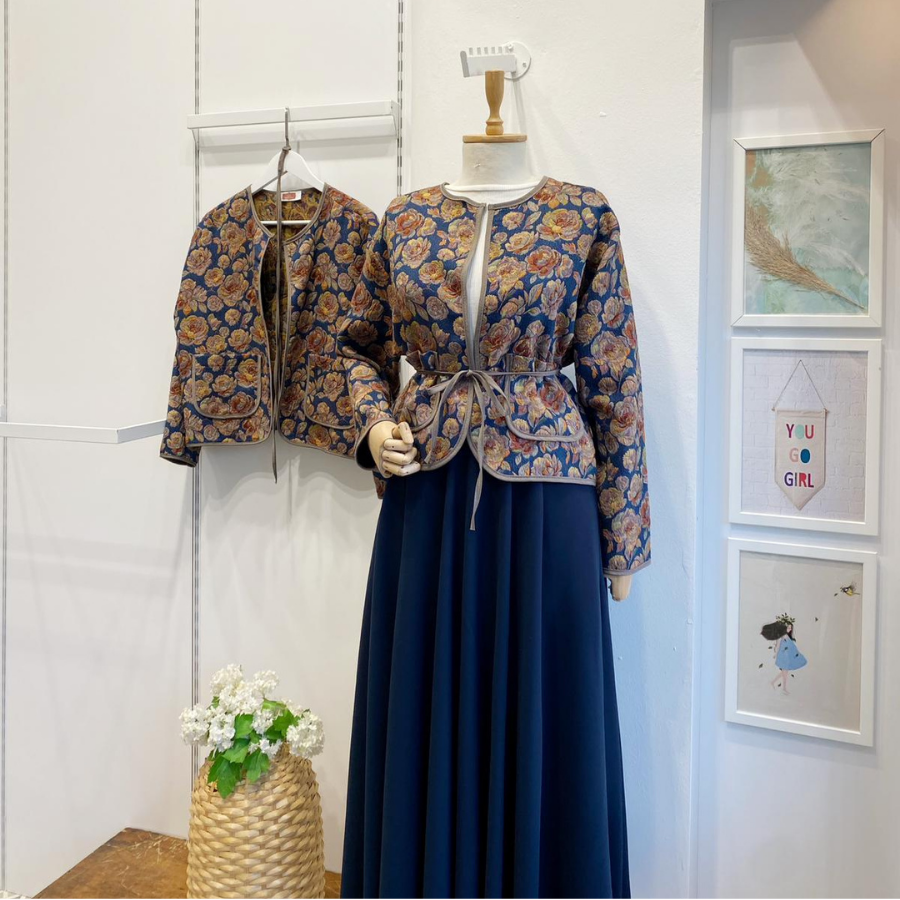 Vizon Biyeli Elysia Kapitone Ceket