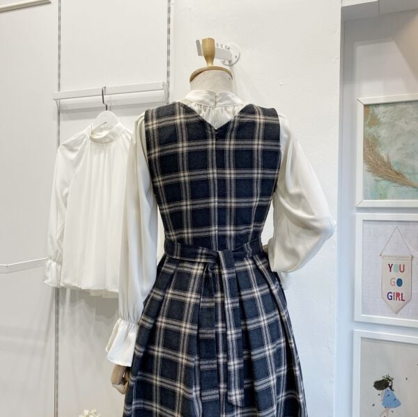 Siyah Ekose Desenli Haven Jile