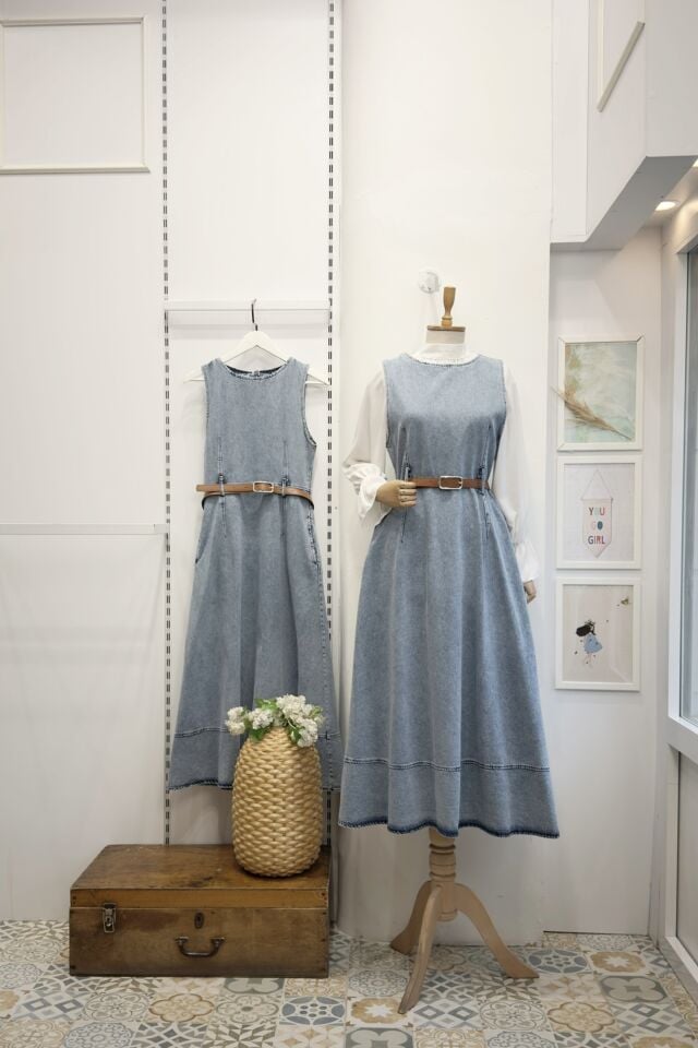 Buz Mavisi Taba Kemerli Veloria Jile