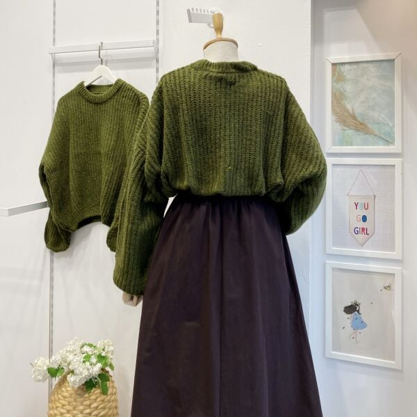 Yeşil NUAGEUX KAZAK