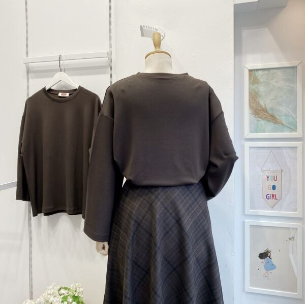 Acı Kahve Osyho Kumaş Bluz