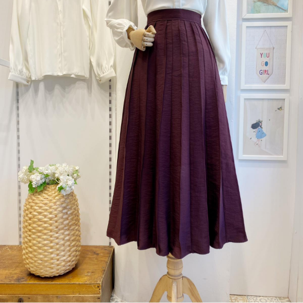 Mürdüm Pileli Amelie Etek