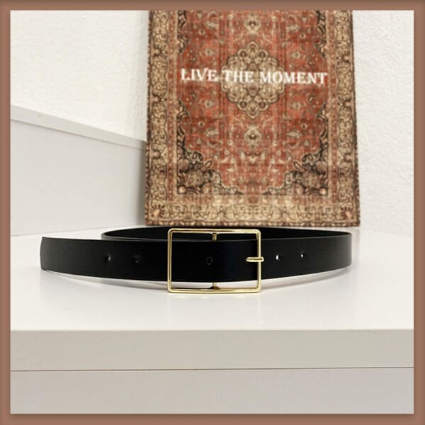 SİYAH ALTIN TOKALI KEMER