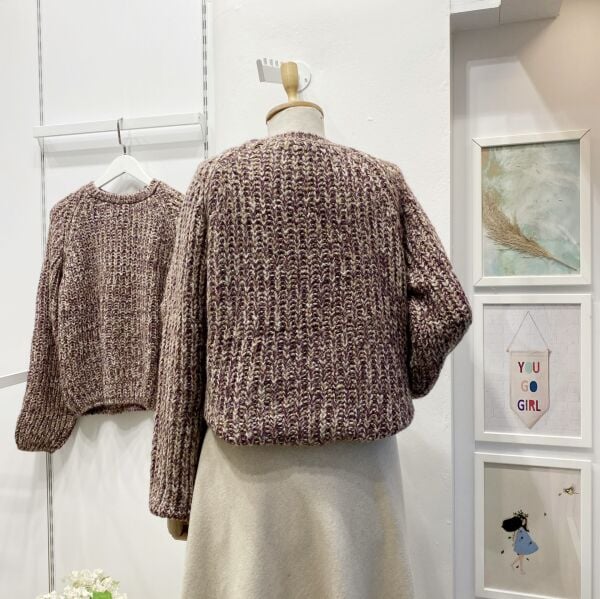 Mürdüm Kırçıllı NUAGEUX KAZAK