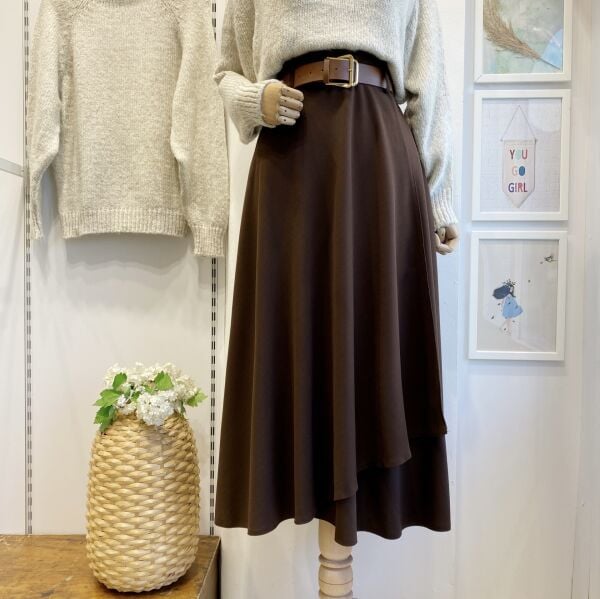 Kemerli Acı Kahve Carezza Crep Etek