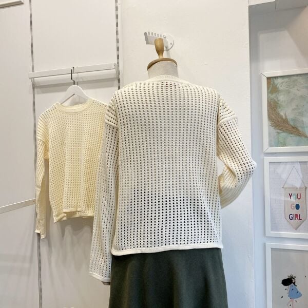 Ekru Ajurlu Mercan Kazak