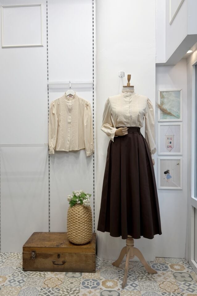 Acı Kahve Novera Kemer Detaylı Etek