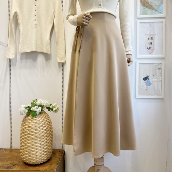 Camel Anvelop Bağlamalı Scuba Etek