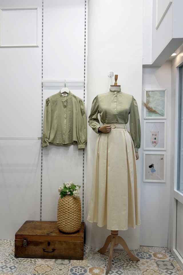 Butteryellow Novera Kemer Detaylı Etek