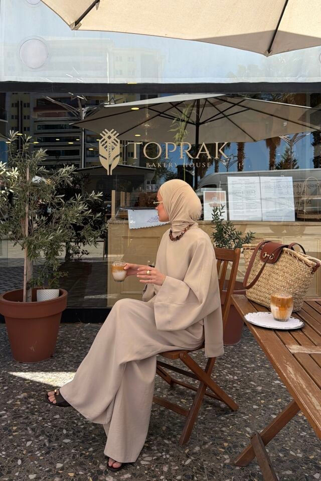 Faya Girls x Krem Calia Modal Pantolon Takım