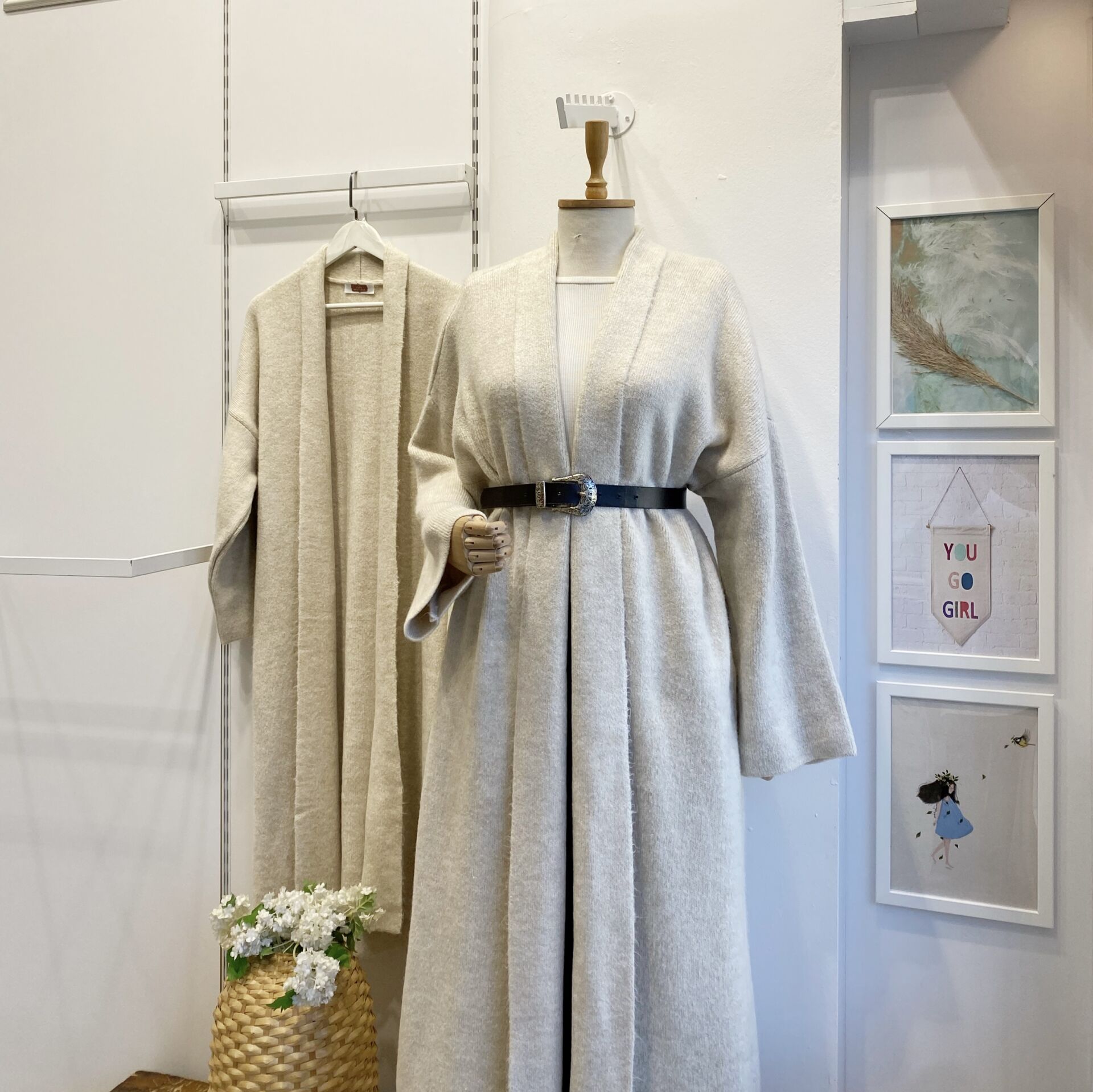 Taş Salaş Uzun Triko Hırka