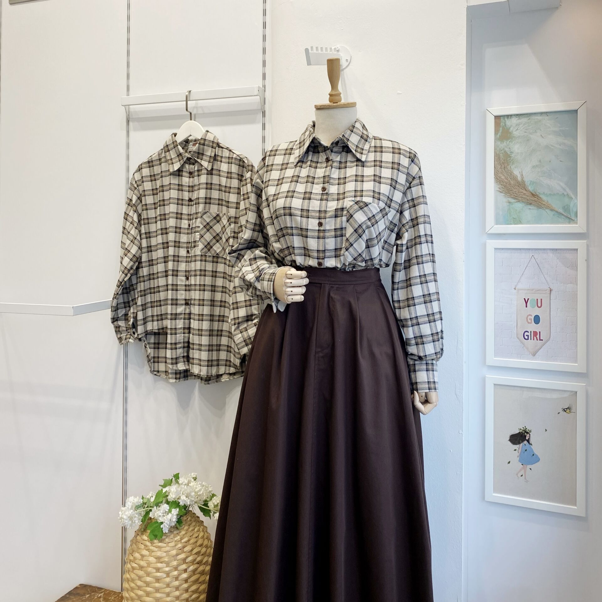 Vizon Ekoseli Gömlek