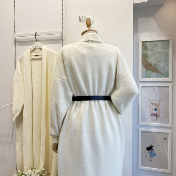 Vanilya Triko Melange Hırka