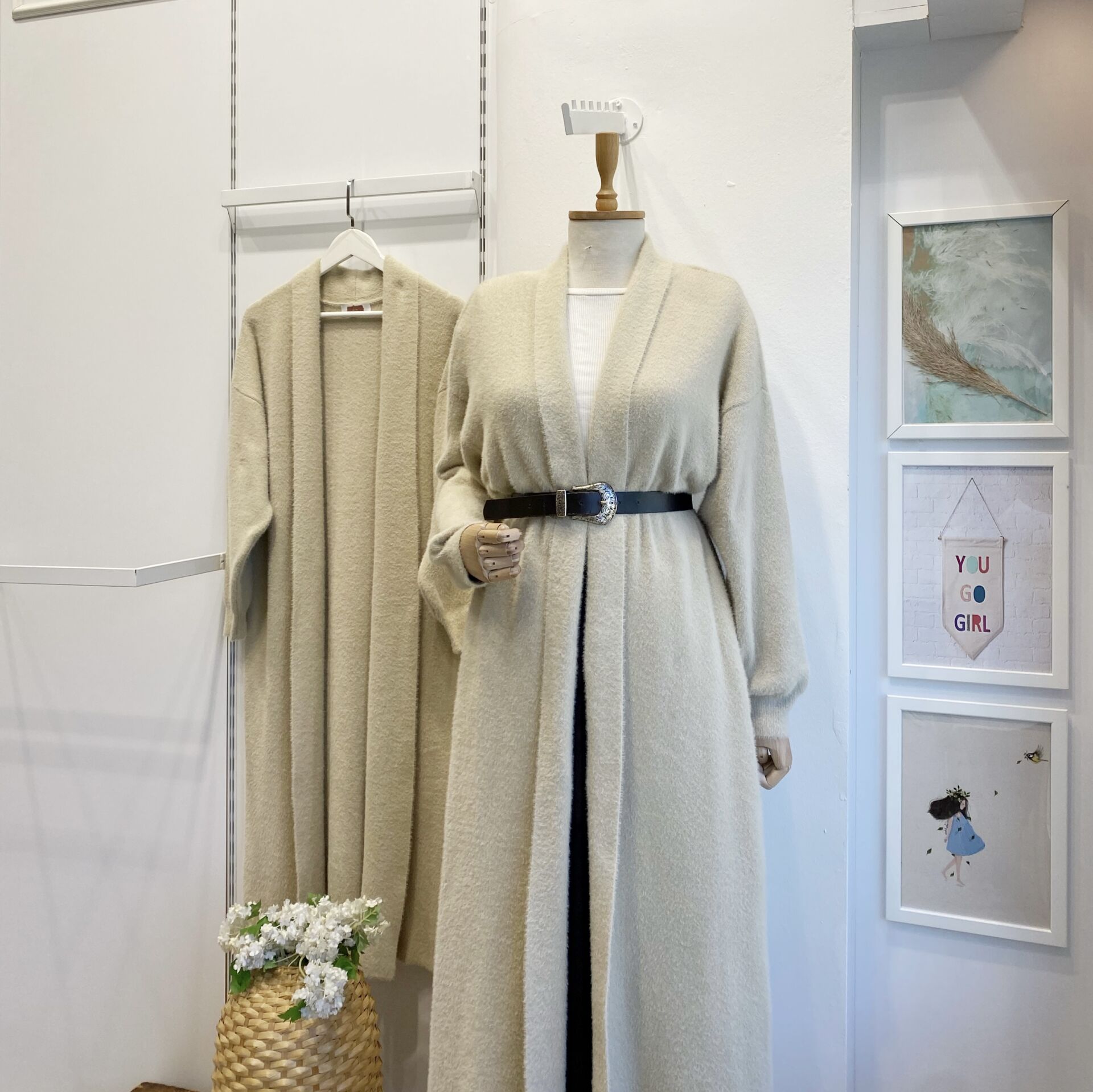 Taş Triko Melange Hırka