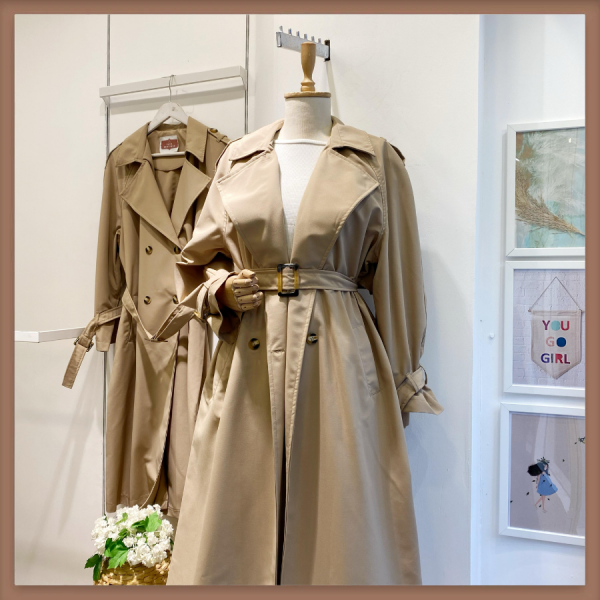 Camel Rüzgarlık Detaylı Gabardin Trençkot
