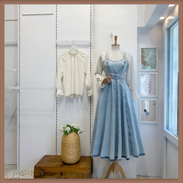 Light Blue Özel Tasarım Kot Jile