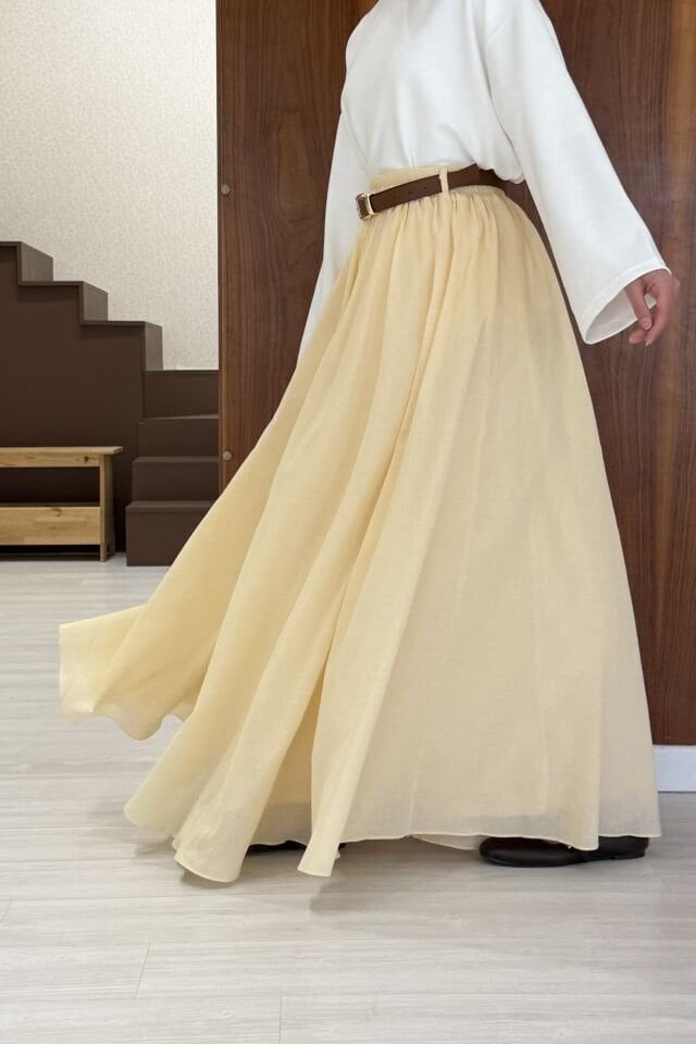 Butteryellow Ceinture Kemerli Keten Etek