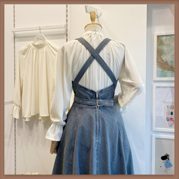 Gri Uzun Model Özel Tasarım Kot Jile