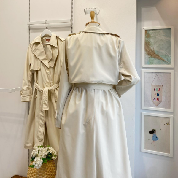 Krem Bianca Bondit Trençkot