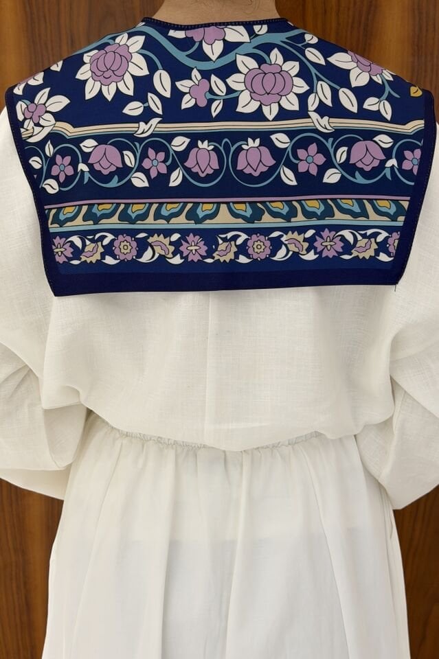 Alaca Desenli Muse Yaka